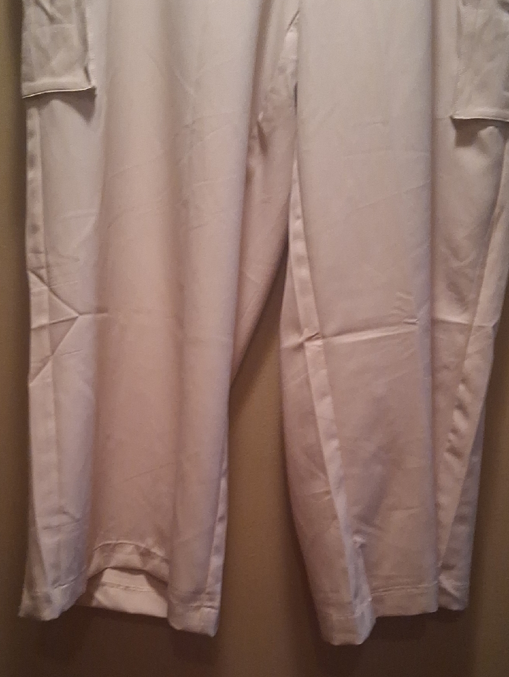 By Design Cream Cargo Pocket Wide Leg  Pants - Picture 2 of 7